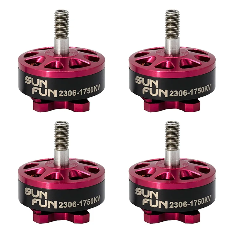 SUN FUN 2306 1750/2500KV CW Thread Brushless Motor 4-6S 5mm Shaft  For RC FPV Racing Drone Quadcopter Multirotor