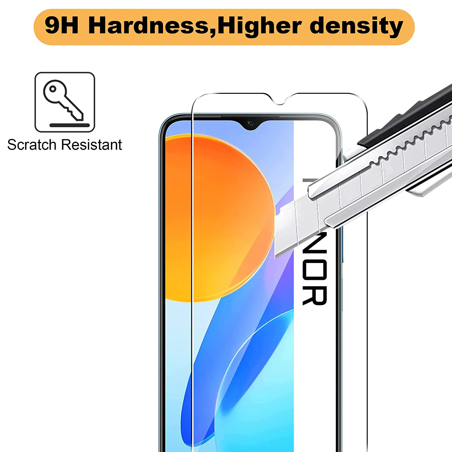 2/4Pcs HD Tempered Glass For Huawei Honor 70 Lite 9H Screen Protector