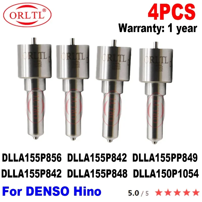 

4 шт. DLLA155P856 DLLA155P842 DLLA155PP849 DLLA155P842 DLLA155P848 DLLA150P1054 для дизельной форсунки DENSO Hino
