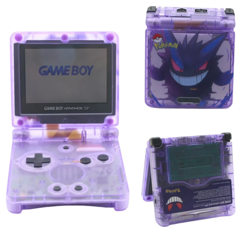 Image of Heißes GBA SP Verpackungs- und Gehäuse-Set Gengar Limited Edition Kompatibel mit IPS-Bildschirm Limited Edition DIY Selbstgemachtes Spielzeug Geschenke Neu