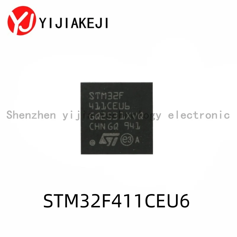 5pcs New original STM32F411CEU6 UFQFPN-48 32-bit embedded microcontroller MCU