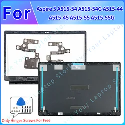 Nuove Cover per Laptop per Aspire 5 A515-54 A515-54G A515-44 A515-45 A515-55 A515-55G Cover posteriore LCD cerniere lunetta anteriore coperchio superiore