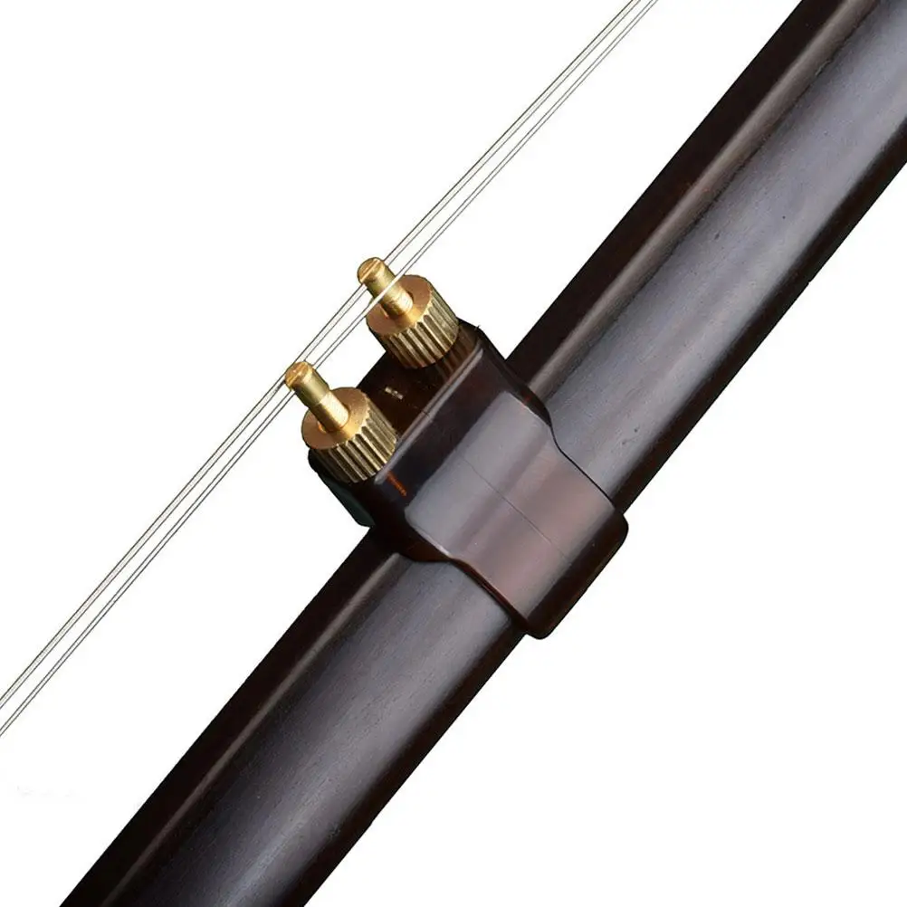 

Erhu String Adjusters 2pcs Fine Tuner Copper Accessories for Huqin Instruments Stable Tone Easy Installation Musical