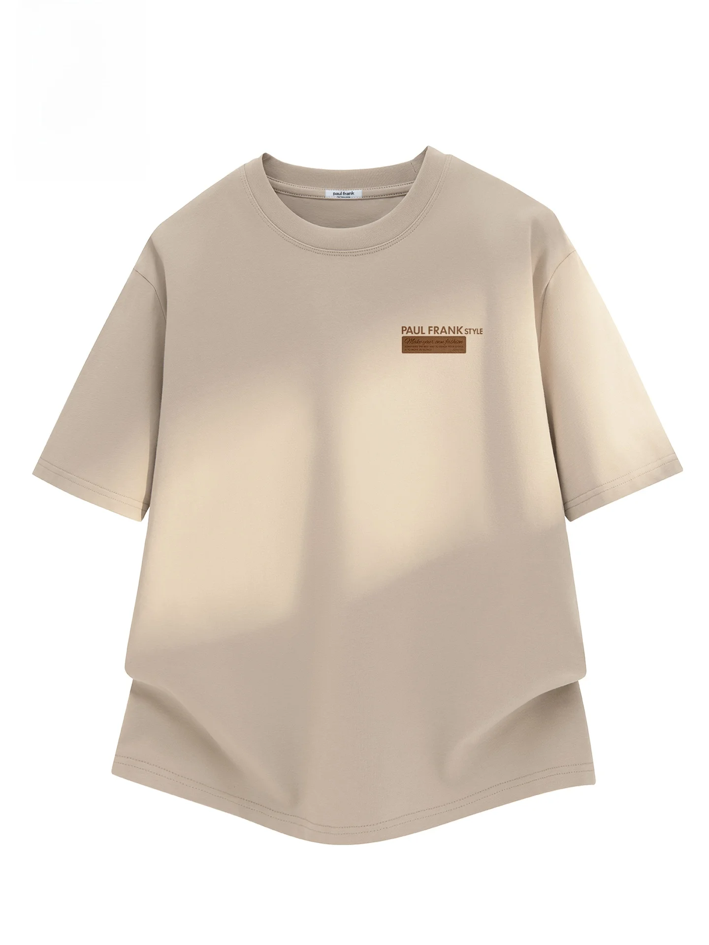 

Loose Fit Cotton round Ne ort Sve T-irt Men's Summer New Sle Breathable Comfortable Printed Tee