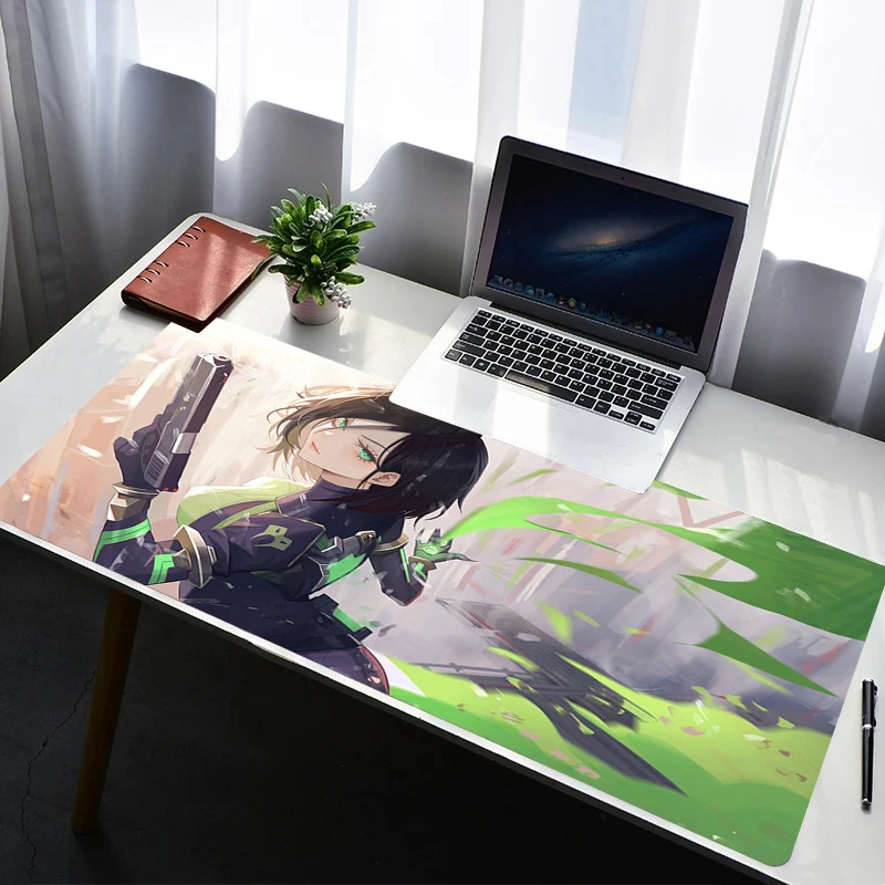 Mouse Pad PC Non Slip Rubber Mousepad Laptop Gamer Cabinet Keyboard Pad Office Computer Gaming Desk V-valorant Viper Mouse Mat