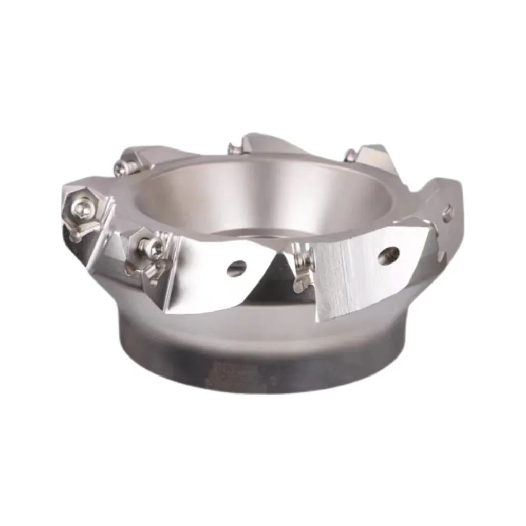 Double-sided 90-Degree Fast Feed Face Mill MFWN900R-63-22-5T Heavy Duty Cutting