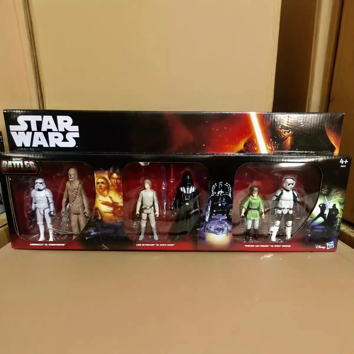6-個スターウォーズルークスカイウォーカーホワイトソルジャー-375-インチ-6-人セット装飾品モデル誕生日ギフト手作りおもちゃ