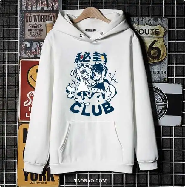 

Anime Touhou Project Usami Renko Hooded Hoodie Cosplay Autumn Winter Men Women Coat Loose Jacket Tops anime