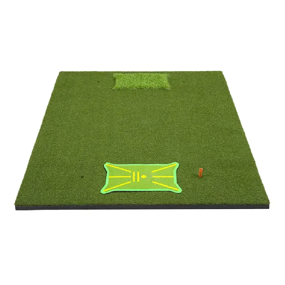 

Golf Hitting Mat Replaceable mat 1.2x1.5m Swing Pad for Indoor/Outdoor Practice DJD046