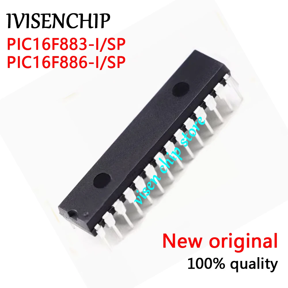 

10piece PIC16F883-I/SP PIC16F886-I/SP PIC16F883 PIC16F886 DIP-28