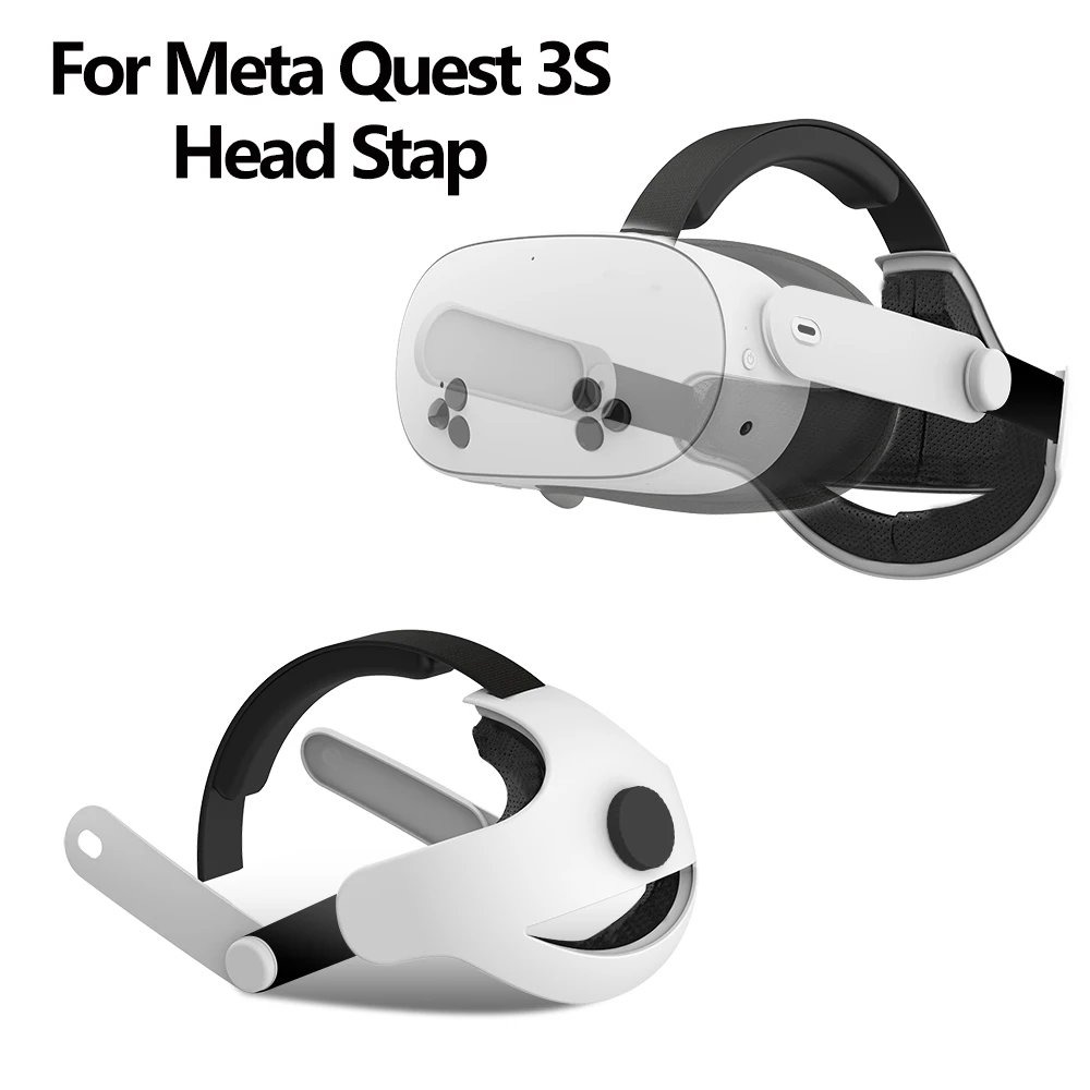 Lightweight Head Strap For Quest 3S 360 Adjustable Comfortable Headwear VR Virtual Reality Glasses Accessories for Meta Quest 3S