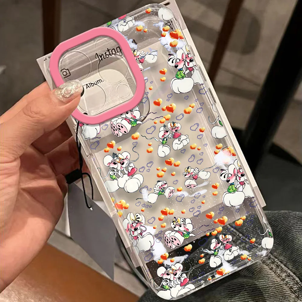 Cartoon Diddls Mouses Neue Handyhülle für iPhone 17 16 16e 15 14 13 12 11 Mini Pro Max X XR 7 8 Air Plus Transparente Rückseite