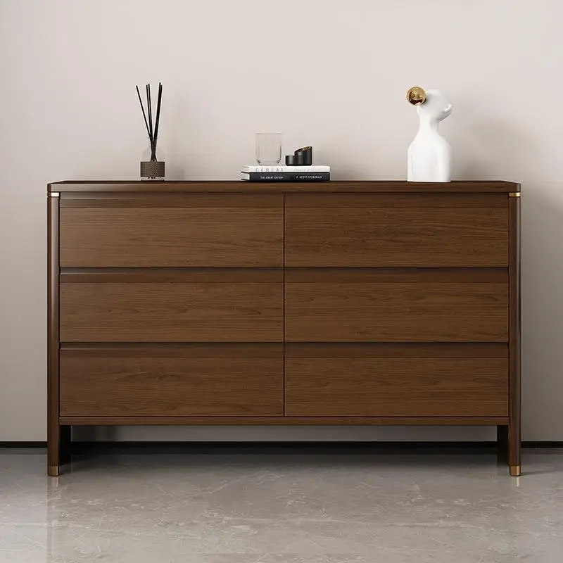 Modern wooden living room side cabinet sideboard entrance channel console table furniture large home storage bedroom drawer cabi