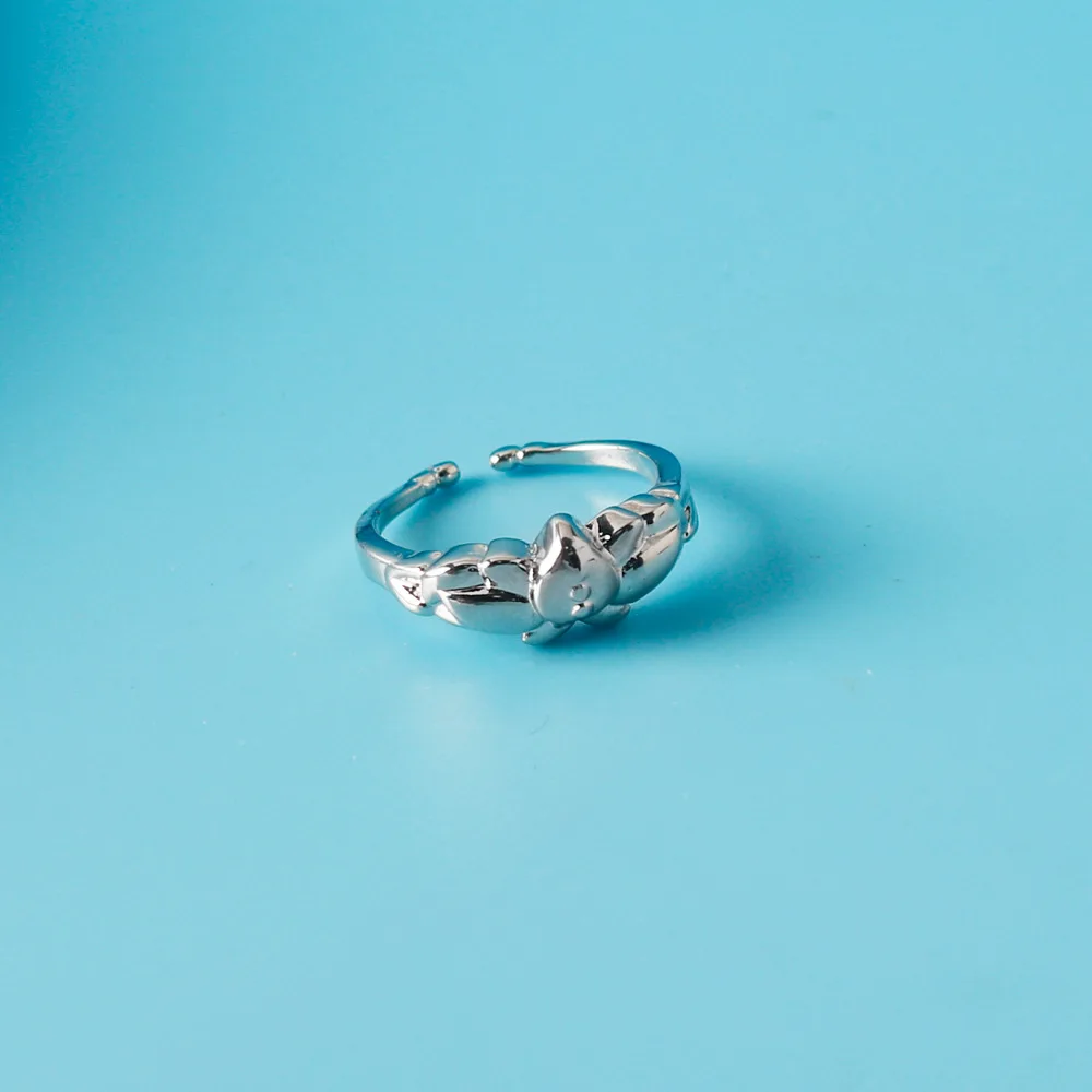 Anime Cosplay Frieren At The Funeral Ring bracelet Himmel Stark Fern Adjustable Finger Rings bangle eternal love Couple Jewelry image 6