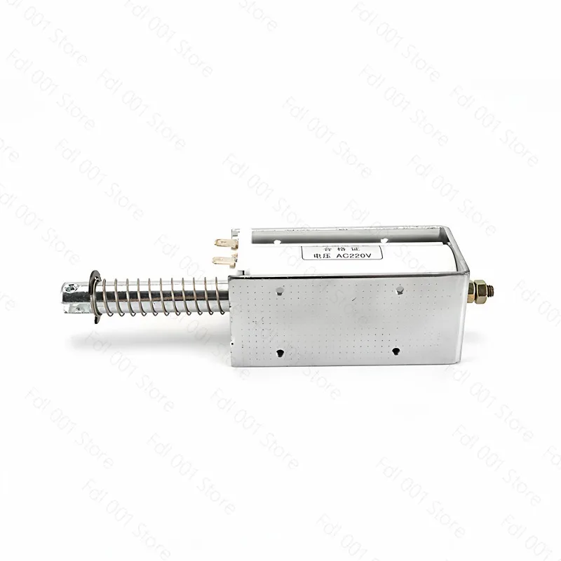60MM High Thrust Suction 15 KG Push-Pull Electromagnet Open And Close Solenoid 24V 220V Long Stroke