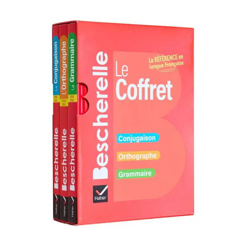 BESCHERELLE LE COFFRET DE LA LANGUE FRANÇAISE CONJUGAISON ORTHOGRAPHE GRAMMAIRE NOUVELLE ÉDITION Collectif 9782401105355