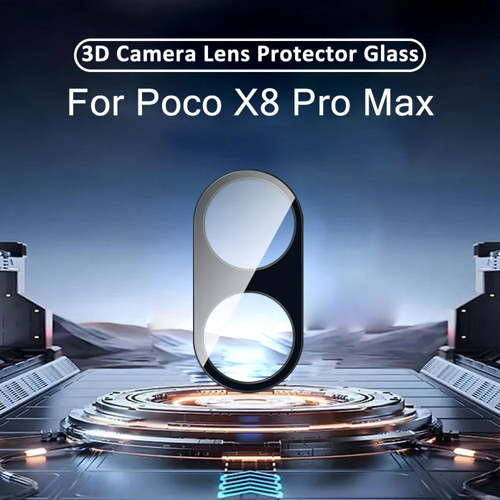 

Защитная пленка для камеры Poco X8 Pro Max, закаленное стекло, чехол-бампер для Xiaomi PocoX8Pro Little X8Pro X8ProMax 5G