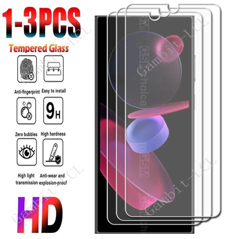 1-3PCS HD Tempered Glass For Oukitel C61 Pro 6.88" ON OukitelC61Pro OukitelC61 C61Pro Screen Protector Cover Film