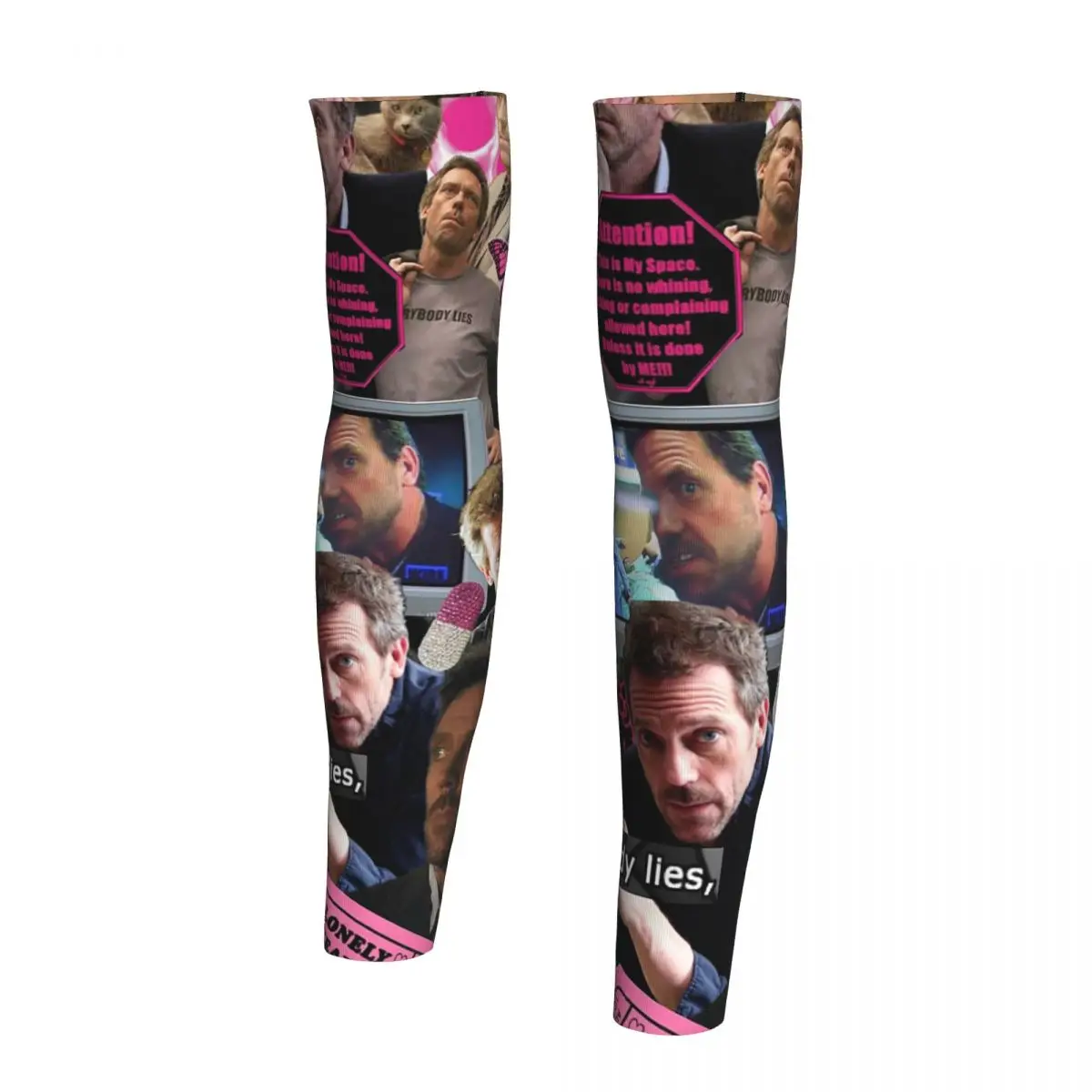 ドクター・グレゴリー・ハウス トゥモローランド アームスリーブ メンズ レディース 日焼け止め UVカット タトゥーカバーアップ スポーツ冷却 サイクリング