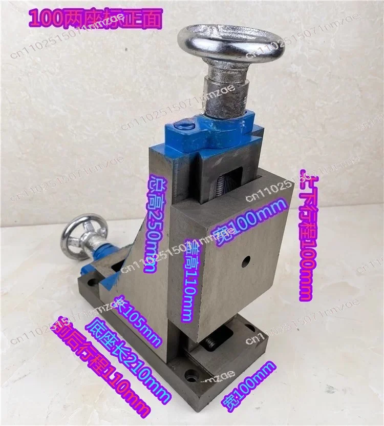 Milling Accessories Workbench Drilling Milling Three-coordinate 75-type Vertical Slide Dovetail Carriage Three-axis Drilling