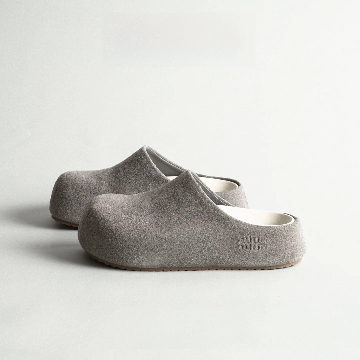 

Real Leather Retro Thick Bottom Semi Slippers Women Summer Outdoor Casual Lazy One Step Heightening Mules Shoes H...
