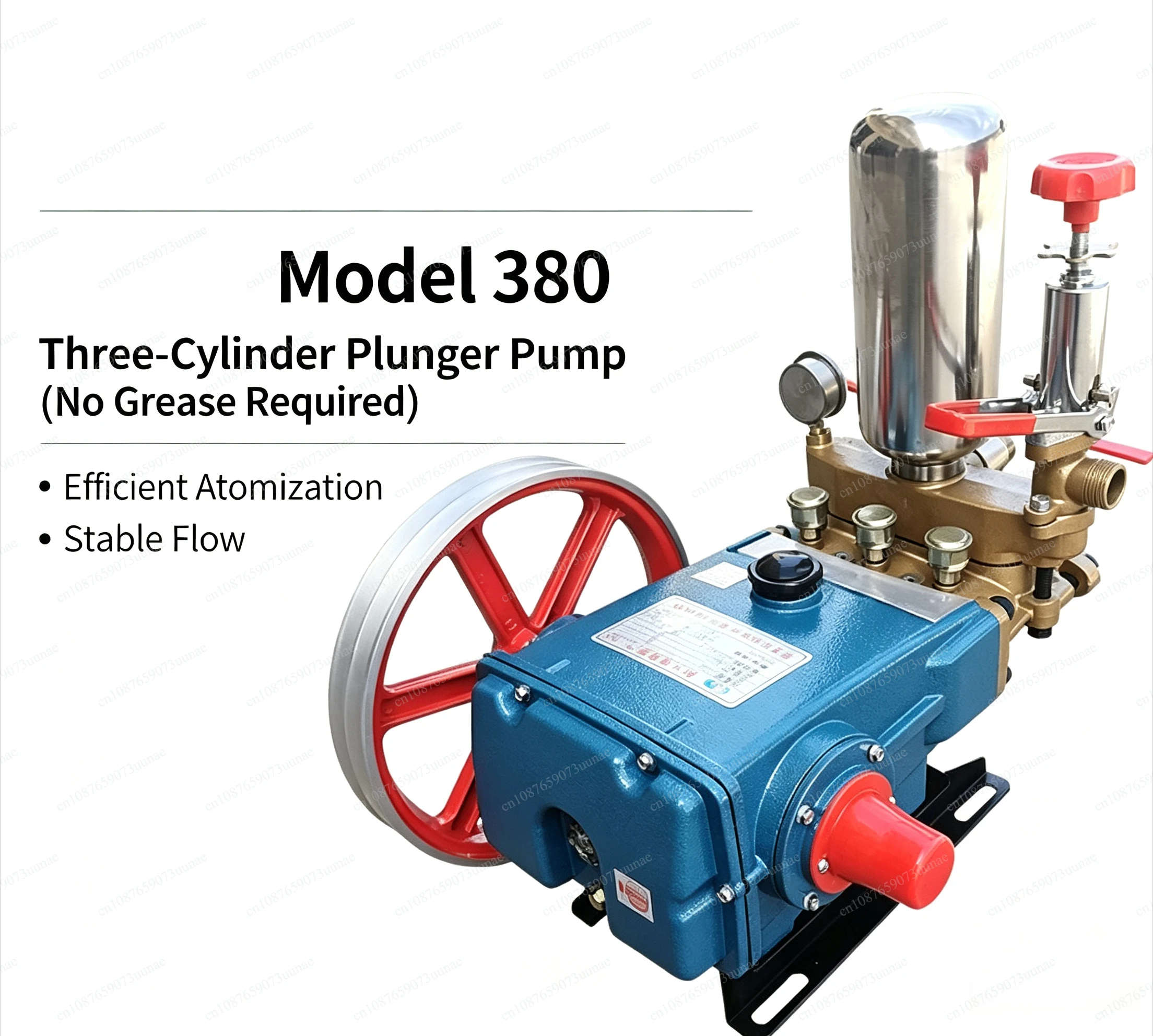 380 & 120‑Type High‑Pressure Sprayer, High‑Power Agricultural Spray Machine for Farm Cleaning & Alpine Aquaculture Application