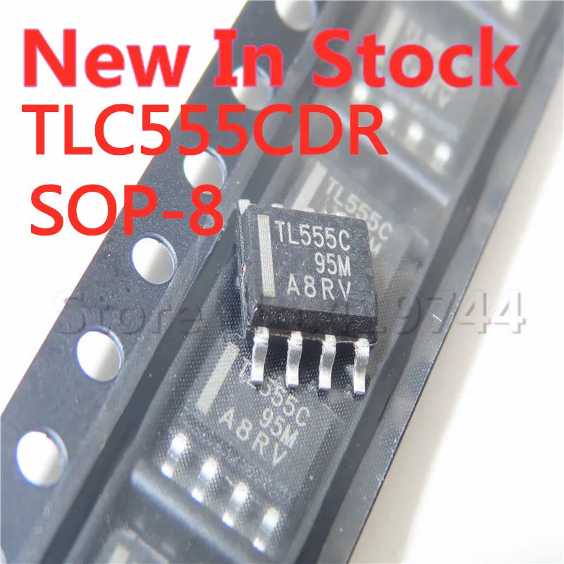 5PCS/LOT Quality 100% TLC555CDR TL555C SOP-8 real-time clock chip SMD NEW In Stock