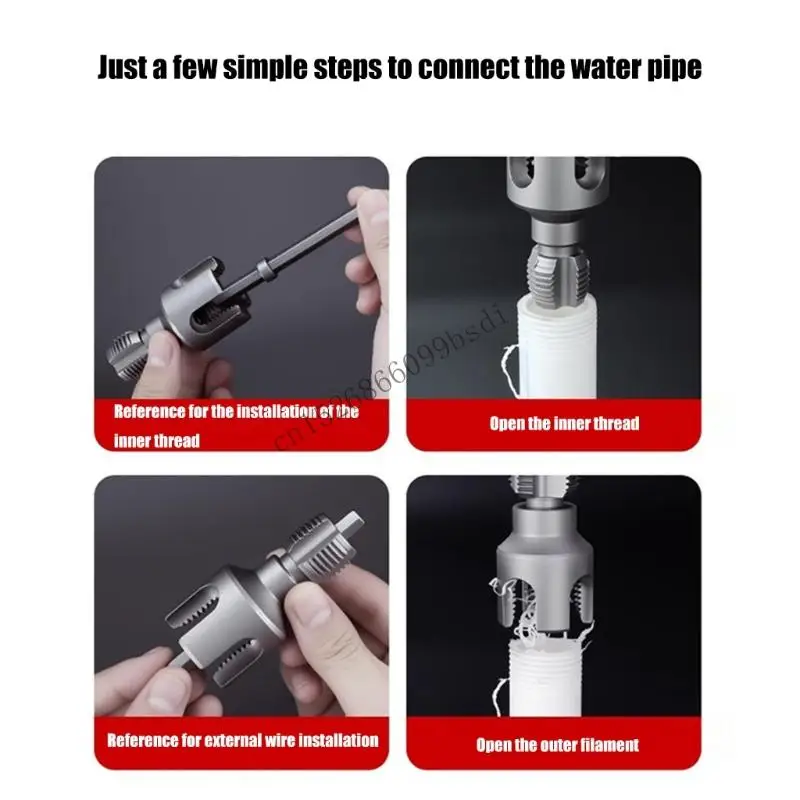 

11UA Professional Thread Cutter для сантехники "3/4"