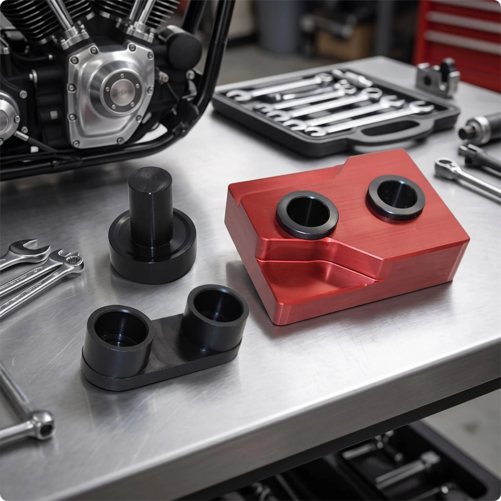 3 Pieces Cam Bearing Removal and Installation Tool Set Complete Engine Cam Bearing Remove Kit Efficient User-Friendly