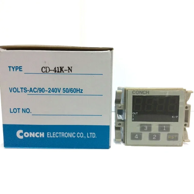 8-year-old Store CD-41K-N Counter, Taiwan Qisheng Original Imported CD Series Meter Counter, One-year Warranty