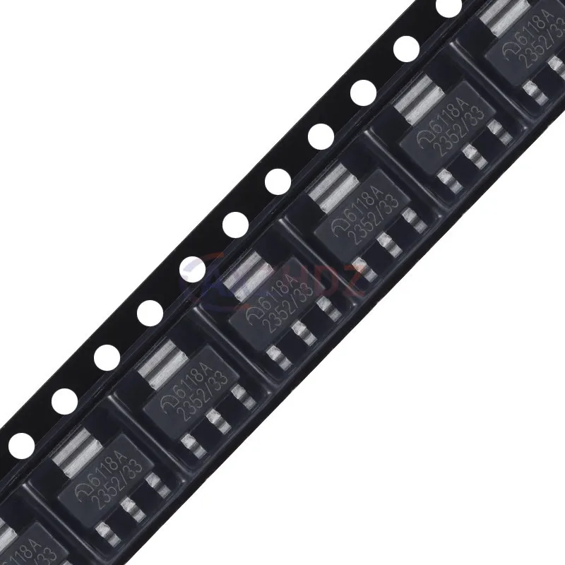 20PCS ME6118A33B3G ME6118A50B3G ME6118A SOT-223 3.3V 5V 3V3 6118A ME6118 1A Adjustable Voltage High Speed LDO Regulators SMD IC