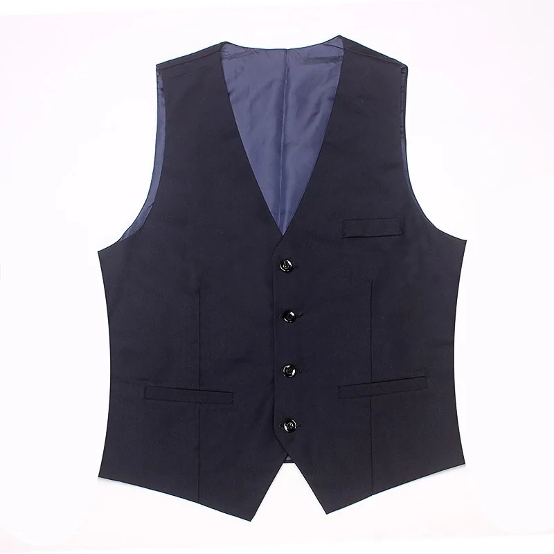 F10191 Korean version of slim groom suit vest vest men\'s spring and autumn thin casual British fashion small vest