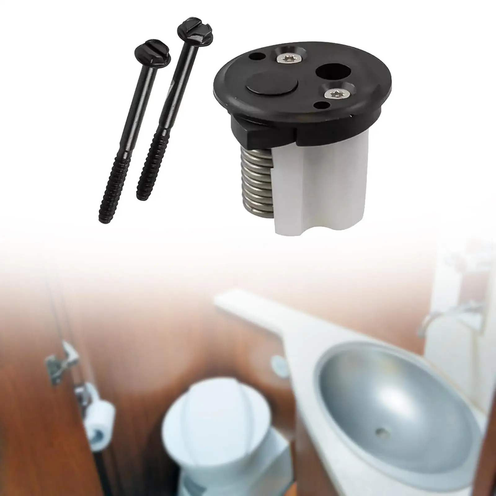 

Toilet Spring Cartridge Kit 385310683 Easy to Clean with 2 Screws Replacements