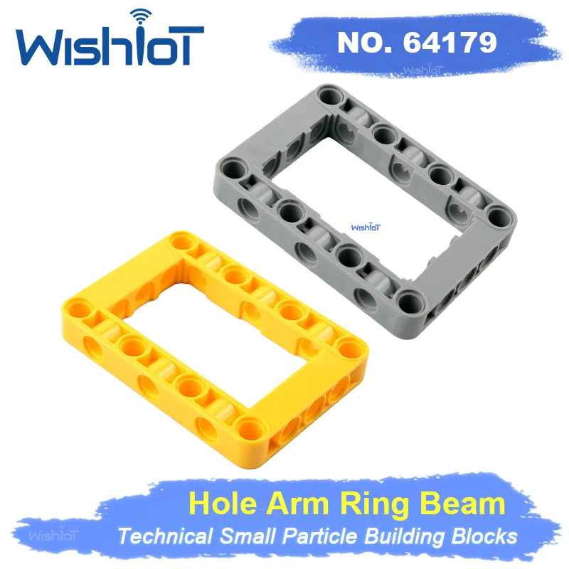 

Кольцо на руку с отверстием 5x7 64179, аксессуары для сращивания своими руками, игрушечные строительные блоки, совместимые модели частиц