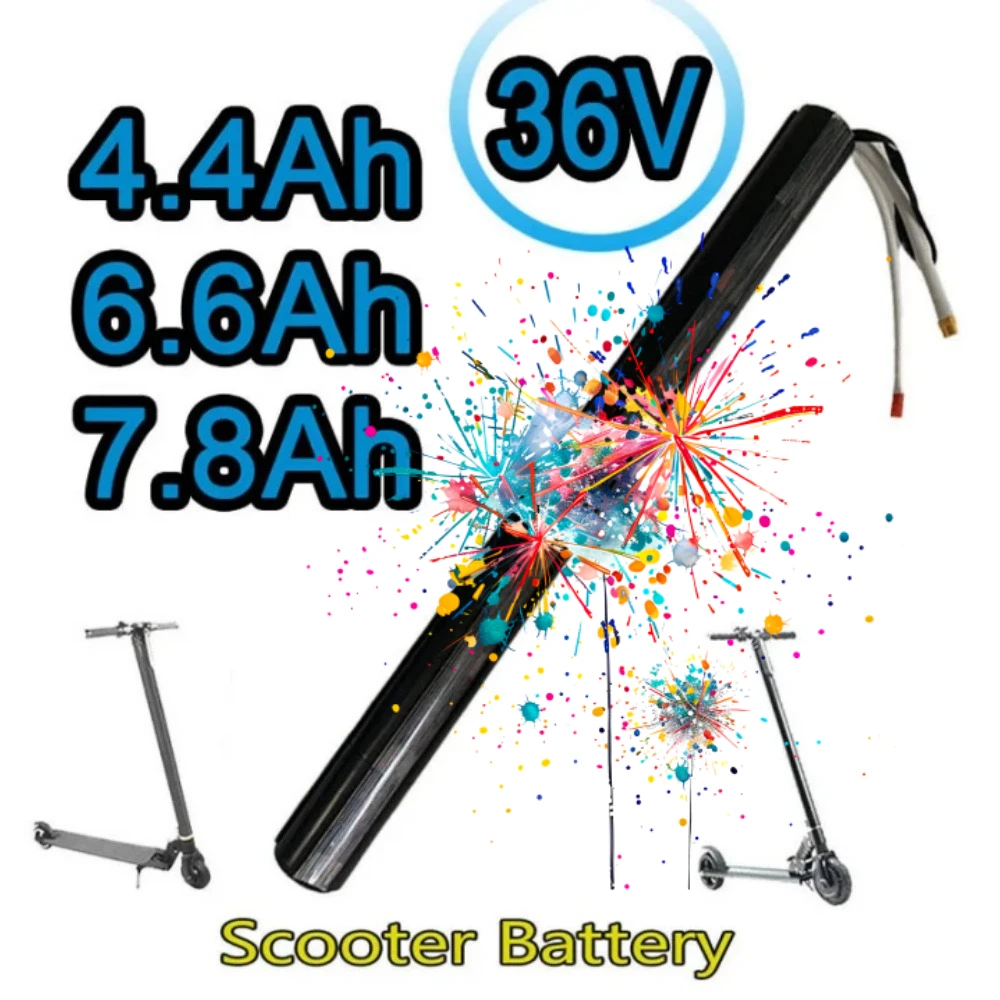 

10S3P 36V 4.4Ah/6.6Ah/7.8Ah 18650 lithium ion carbon fiber scooter special battery is suitable for Scooter accessories