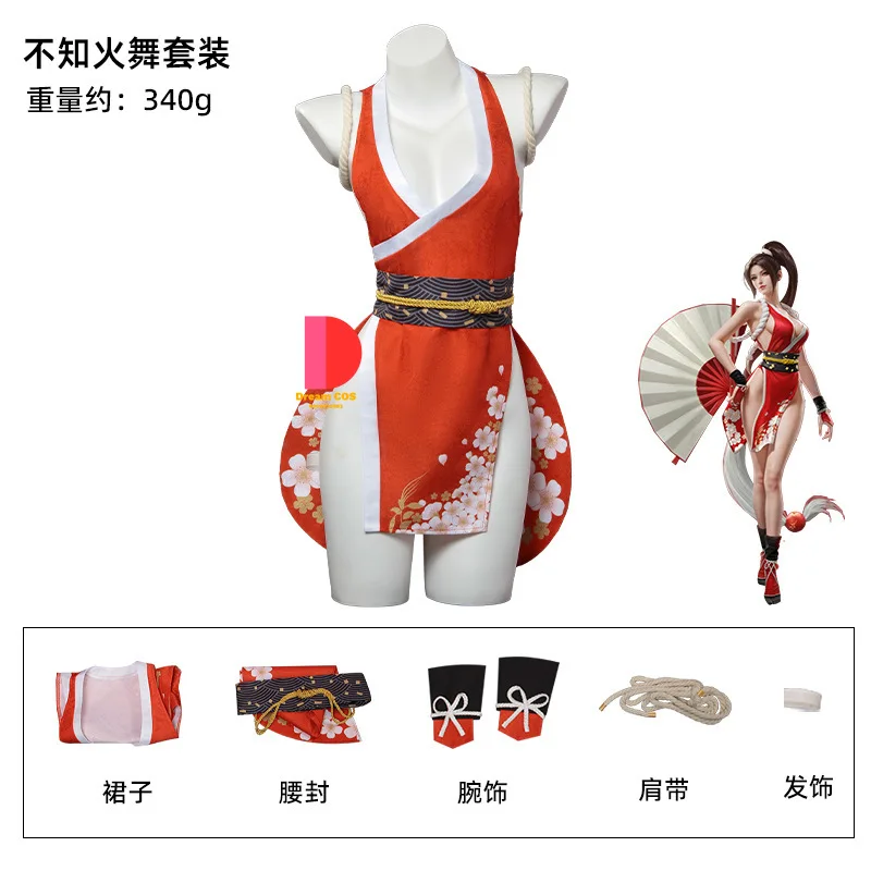 Naraka: Bladepoint Mai Shiranui Nitara Anime-Stil Spiele Cosplay Kostüm Kollaboratives Rollenspiel als Spielfiguren