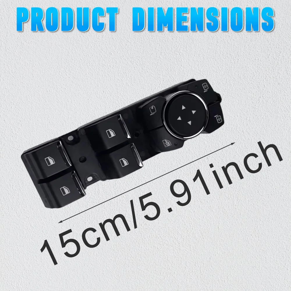For Ford Focus Mk4 2019 2020 2021  Front Left Driver Side Power Master Window Control Switch Button  M1BT-14540-DC