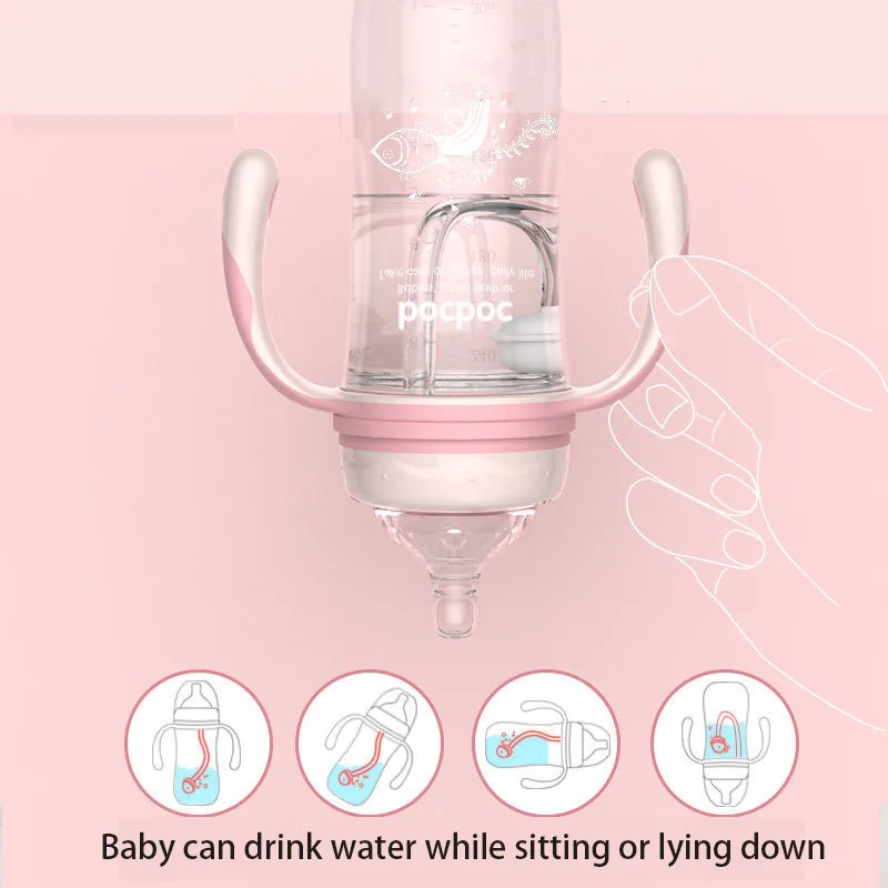 3 Uses for One Bottle Baby Bottle High Quality Pp Bottle for Baby Milk Bottle Feeding Bottle Cute Water Bottle for Child