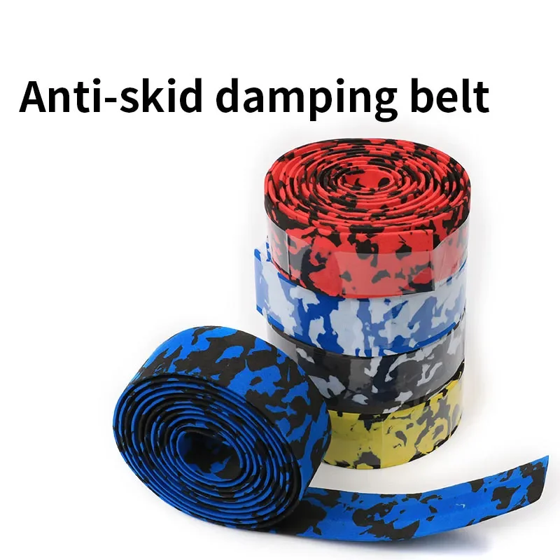 Road Bike Handlebar Tape Anti Slip Silica Gel Handlebar Tape Shock Absorption Cycling Bar Tape Bicycle Accessories