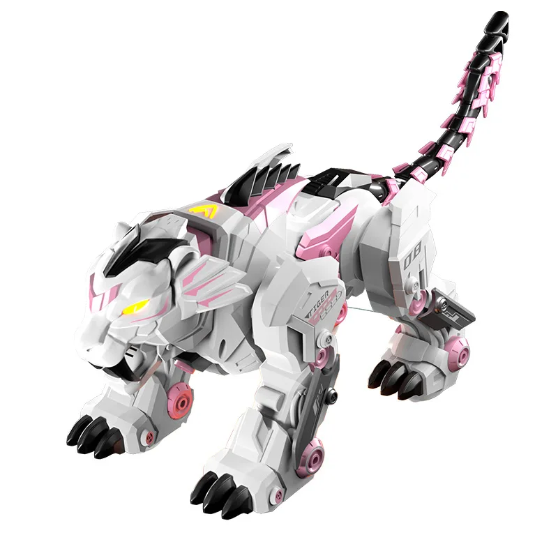 Jjrc r38 inteligente mecânico tigre robô brinquedo de controle remoto eletrônico animal toque gesto detecção dança animal para crianças