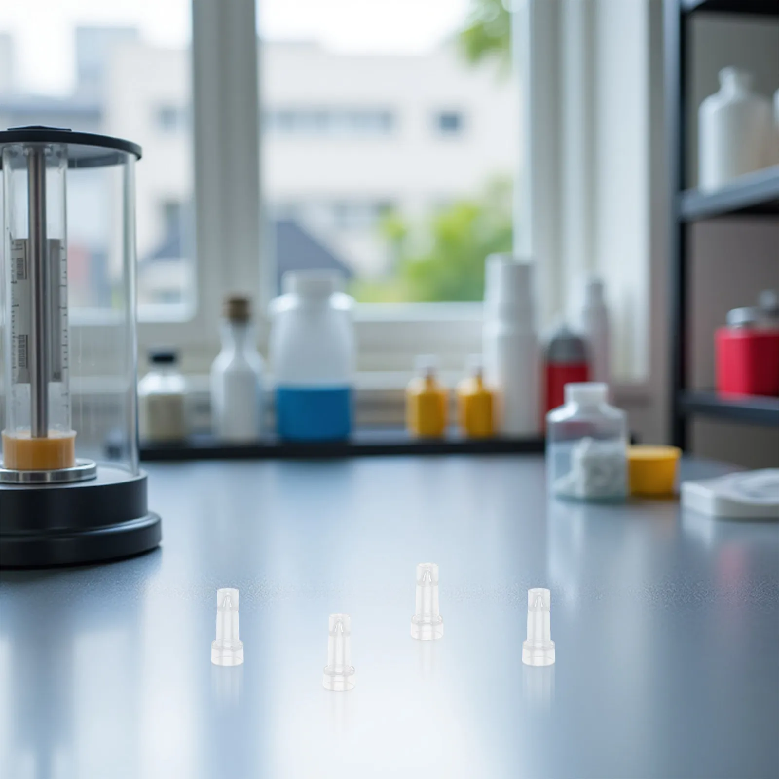 

500 шт. прозрачных пластиковых стаканчиков для образцов, маленькие одноразовые контейнеры для образцов для лабораторного использования, стаканчики для хранения жидкостей, медицинские принадлежности