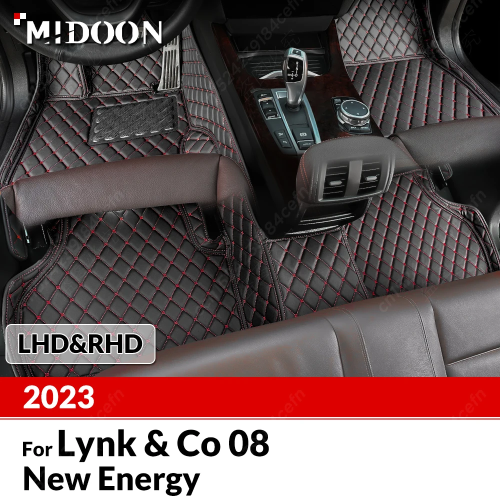 

Автомобильные коврики на заказ для Lynk & Co 08 New Energy 2023, автомобильный ковер, детали интерьера, аксессуары, детали защитных накладок