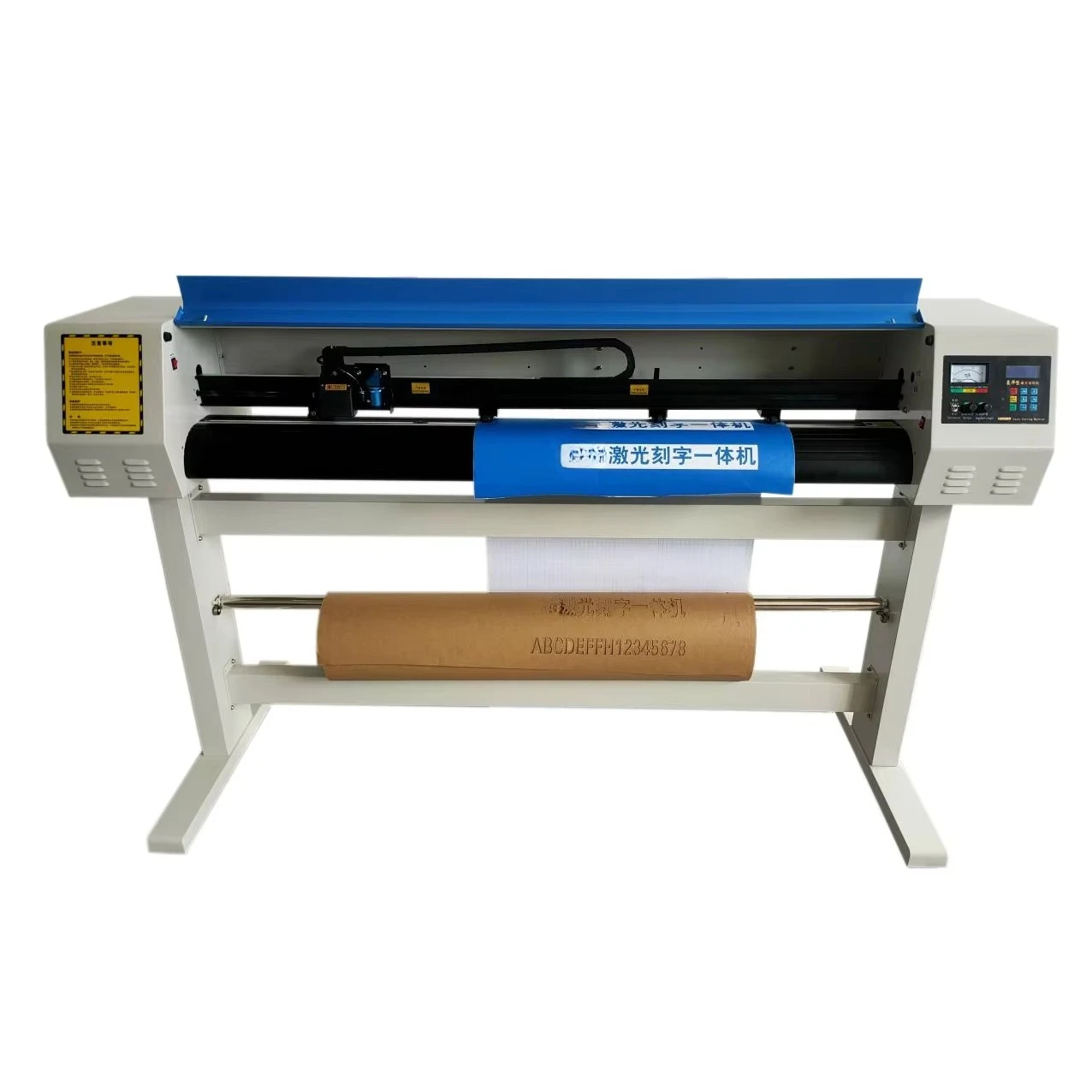 Multifunktionale 1350mm Freistehende Wassergekühlte Gravur- und Schneidemaschine Neu für Acryl Kunststoff MDF 100mm*100mm Arbeitsbereich