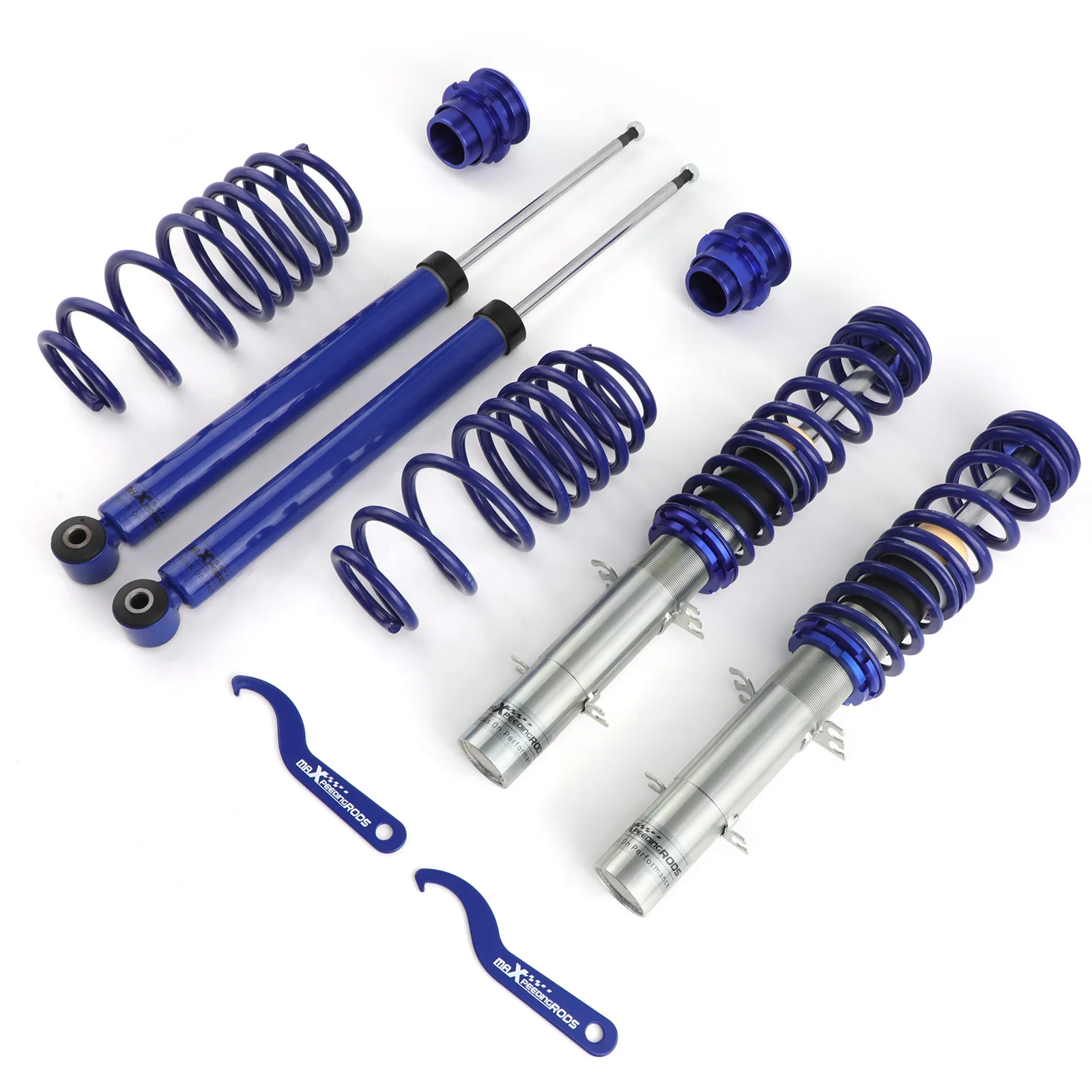 Street Coilovers Suspension Kit for VW Golf Mk4 (1J) 2WD Inc GTi 1998-2007