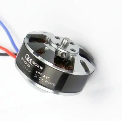 

QX-MOTOR QM4208 380/680KV 3508 Бесщеточный двигатель для радиоуправляемого мультироторного квадрокоптера Hexa Drone