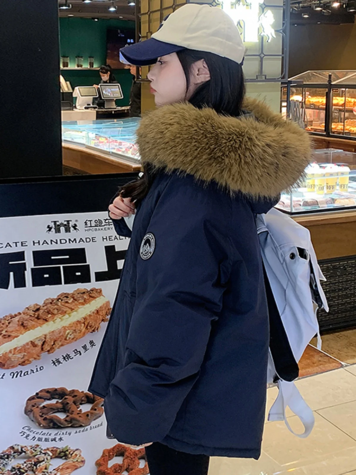 

Зимние женские водонепроницаемые парки из биохлопка с шелковистым покрытием, ветрозащитные, с длинными рукавами, плюшевые, в стиле High-Street