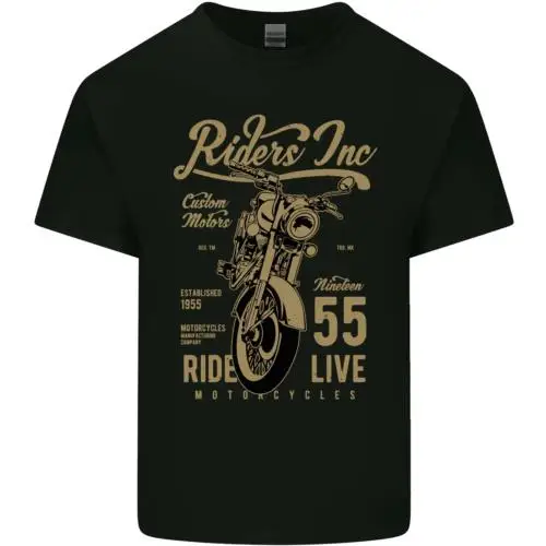 Fahrer Inklusive Motorrad Cafe Racer Biker Bike Herren Baumwolle T-Shirt