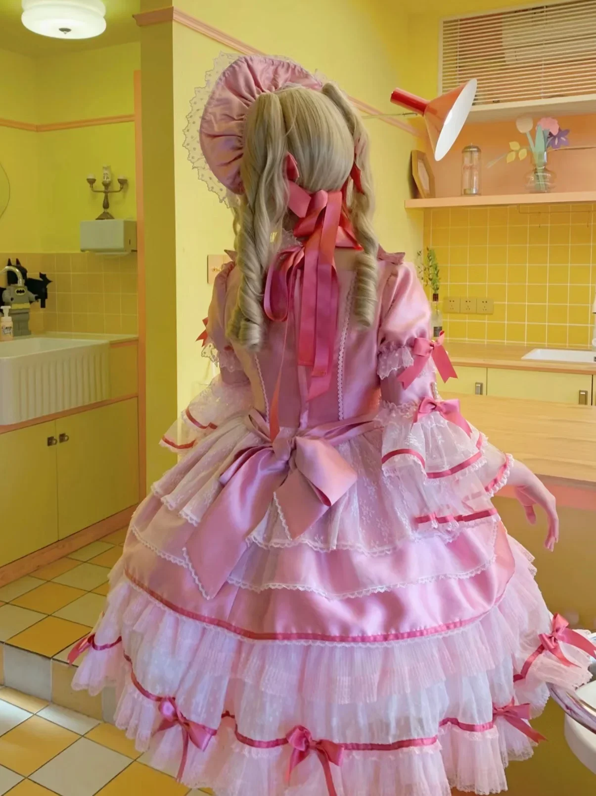 

New Designer Dress Lolita Gorgeous Dress Cute Sweet Princess Dress Set Carnival Event Fashion Performance Show