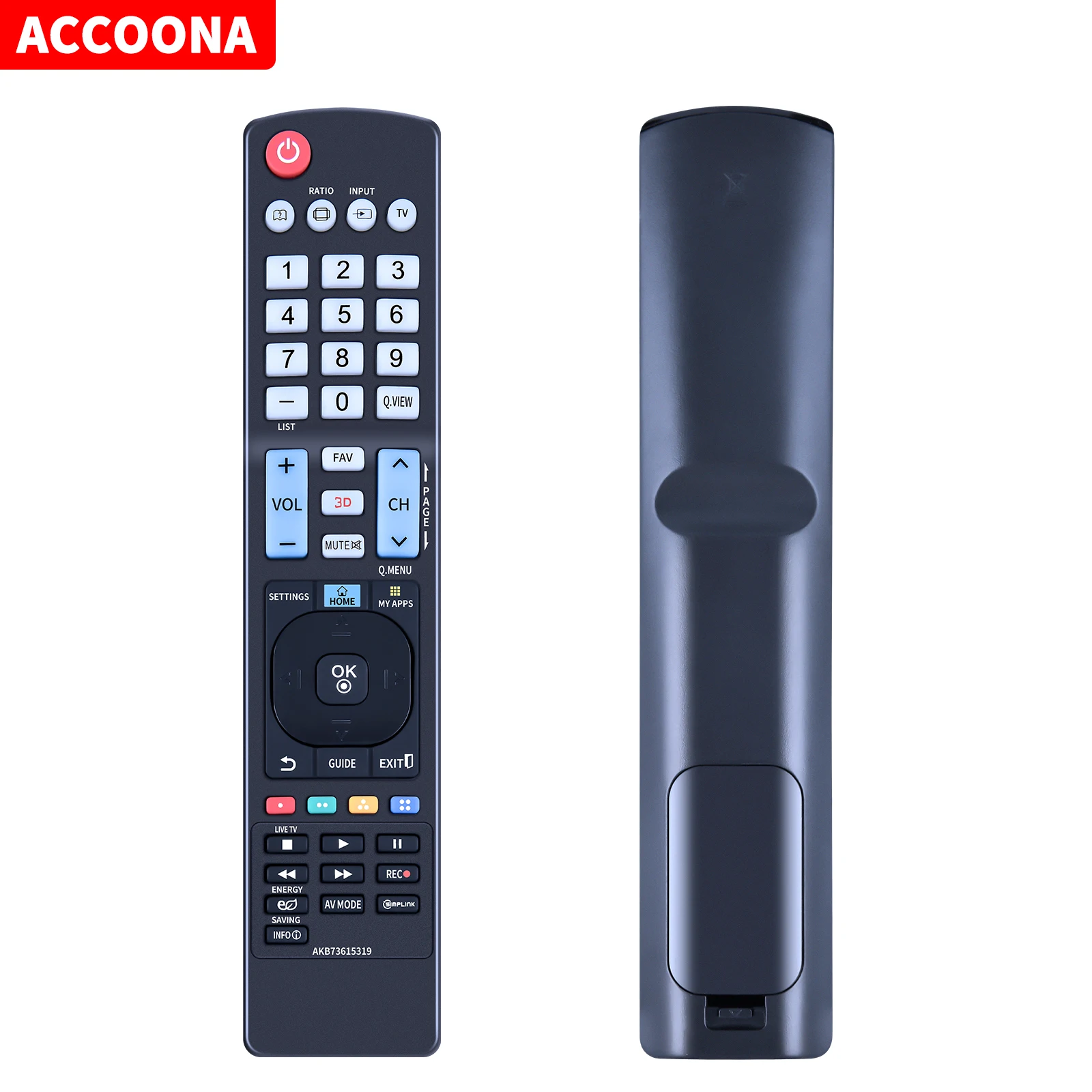 New AKB73615319 Replace Remote fit for TV 42LM6400 42LM6400-SA 32LM6400 32LM6400-SA 32LM6400SA 42LM6400SA 47LM6400SA