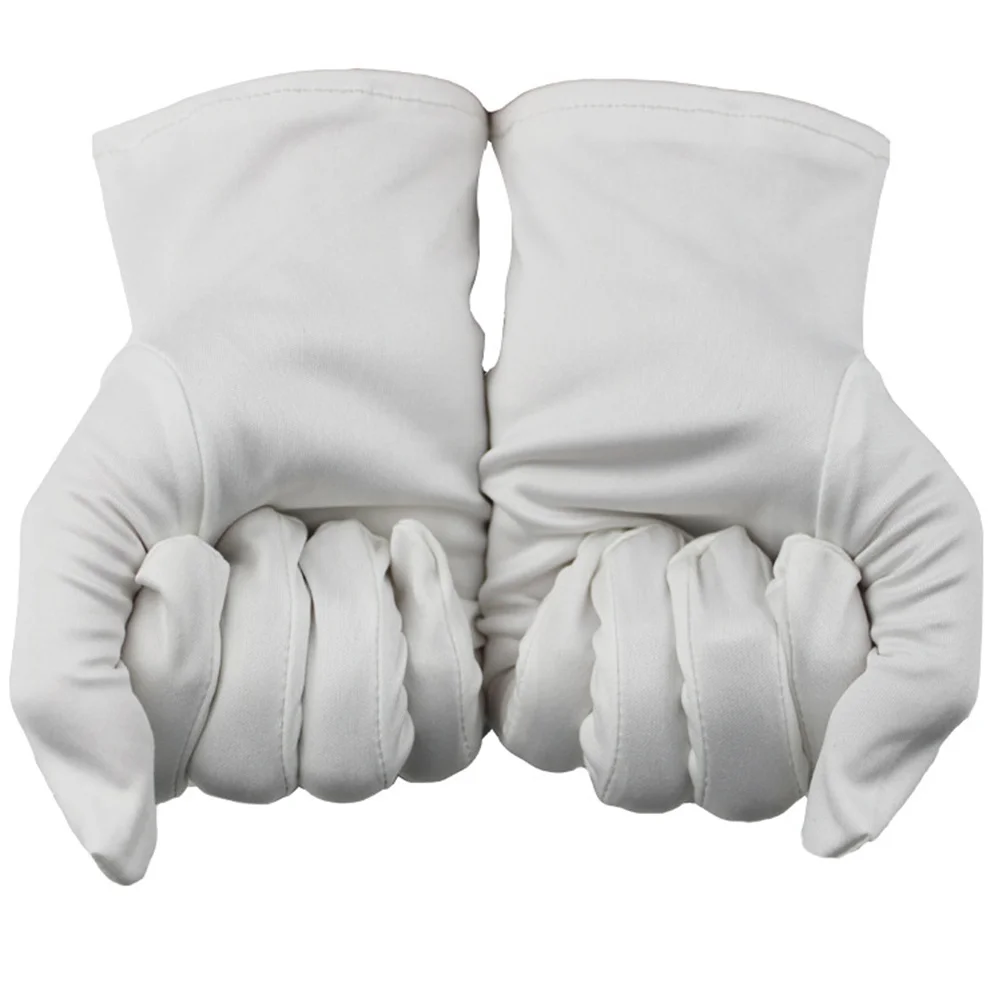 

5 Pair Dust-free Gloves Convenient Dispense Pack Polyester Cloth for Restaurant Home Improvement